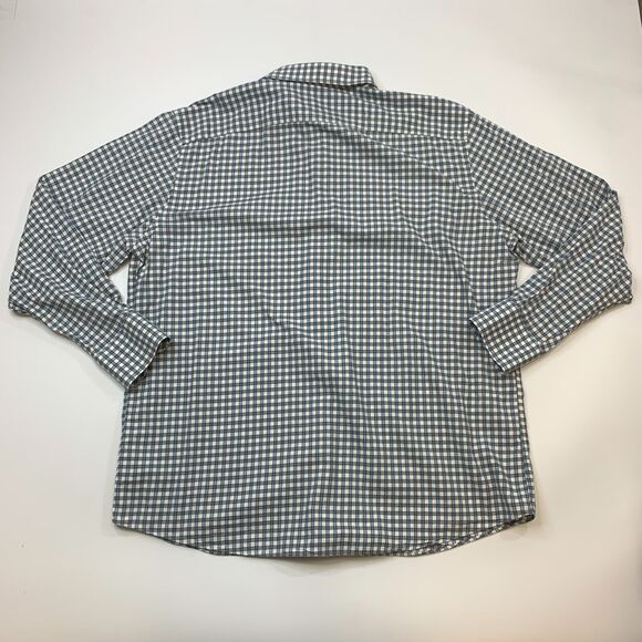 Maker & Company Shirt Mens XXL 2XL Multicolor Check Long Staple Cotton Button Up - Picture 5 of 7